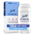 thumbnail image 1 of Secret Clinical 100HR Antiperspirant Deodorant, Soft Solid, Light & Fresh, 2.6 oz, 1 of 11