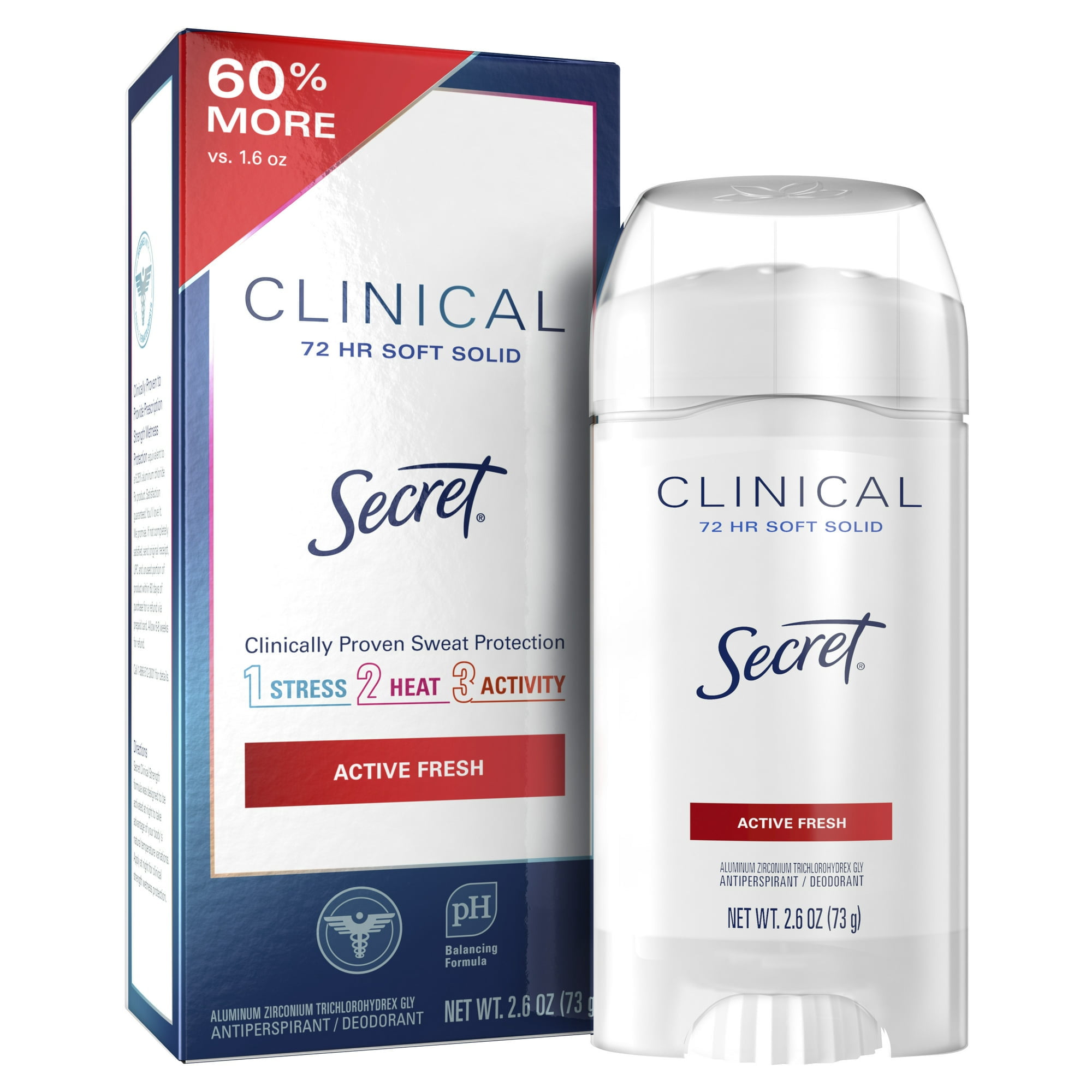 Secret Clinical Strength Anti-Perspirant Deodorant Smooth Solid