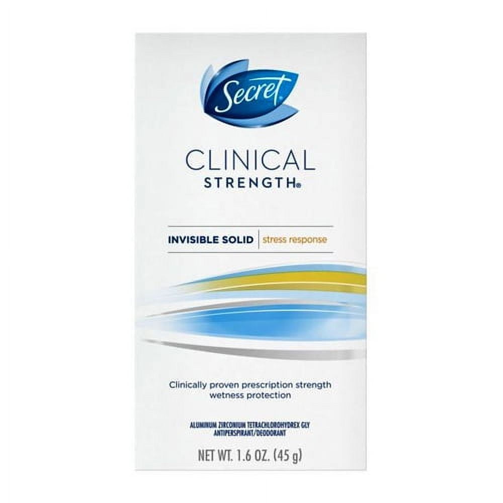 Secret Clinical Strength Invisible Solid Antiperspirant and Deodorant