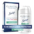 thumbnail interactive-video image 1 of Secret Clinical Soft Solid Antiperspirant and Deodorant, Unscented Sensitive, 1.6 oz, 1 of 11