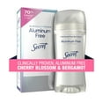 thumbnail image 1 of Secret Clinically Proven Aluminum Free Deodorant Stick for Women, Cherry Blossom & Bergamot 2.4oz, 1 of 13