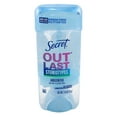thumbnail image 1 of Secret Deodorant Outlast 2.6oz Clear Gel Unscented (Pack of 3), 1 of 2