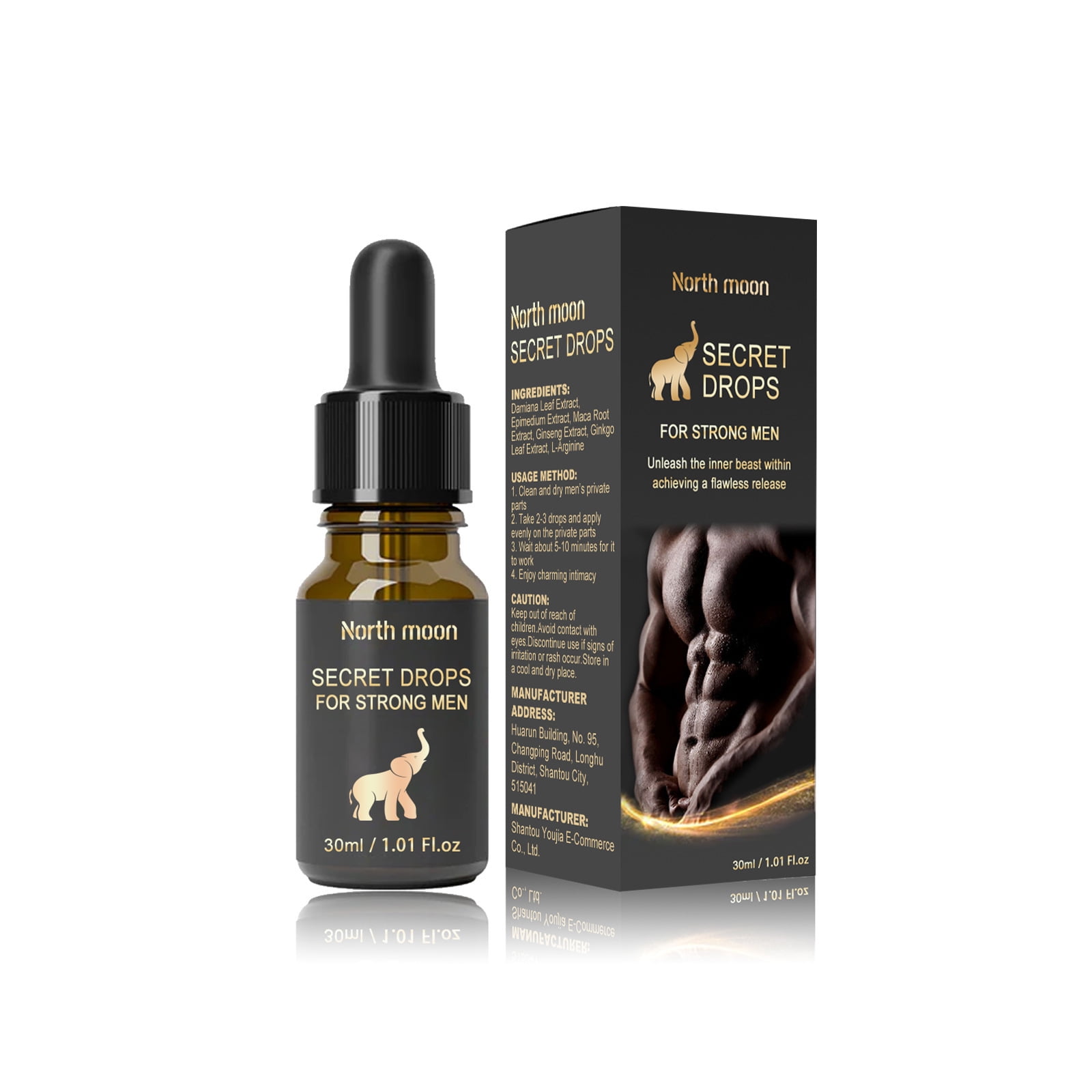 Secret Drops for Strong Men, Secret Drops for Men, Secret Happy Drops, Enhanced Secret Drops, Secret Happy Drops for Adults, for Strong Men