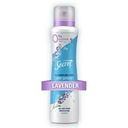 Secret Dry Spray Aluminum Free Women's Deodorant, Lavender and Hemp Seed Oil, 4.1oz