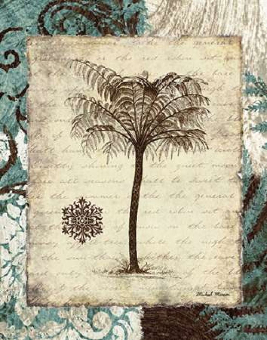 Secret Fern IV Canvas Art - Michael Marcon (22 x 28)