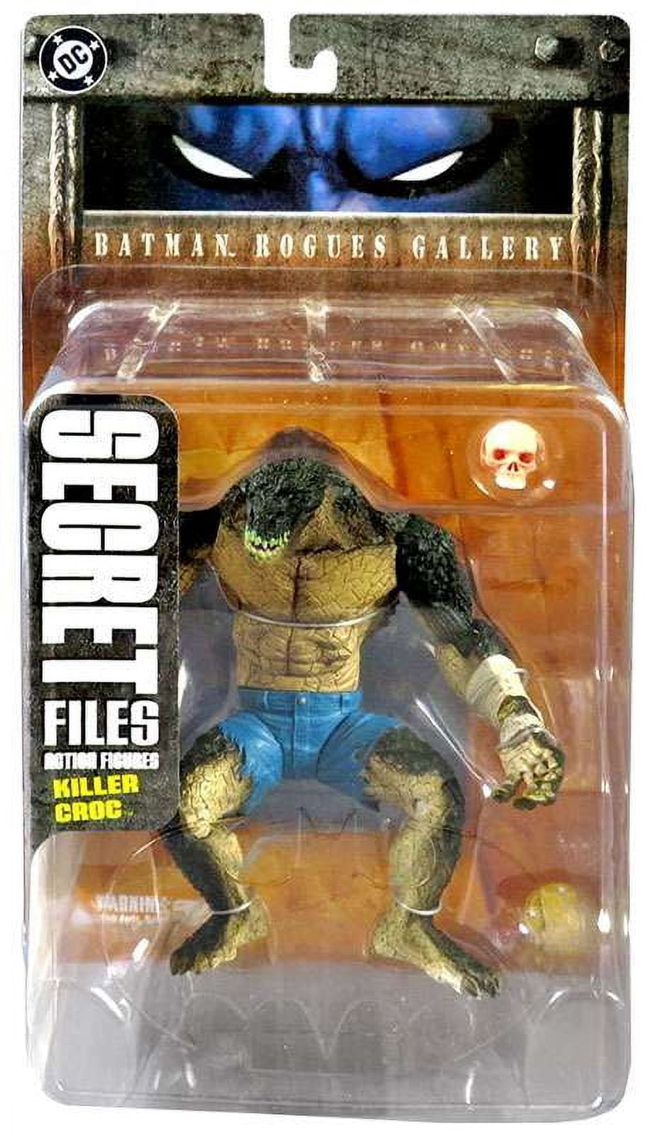 Secret Files Series 1 Batman Rogues Gallery Killer Croc Action