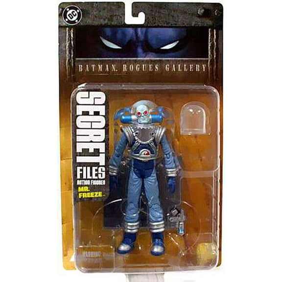 DC Direct Batman Rogues Gallery Secret Files Mr. Freeze Action Figure