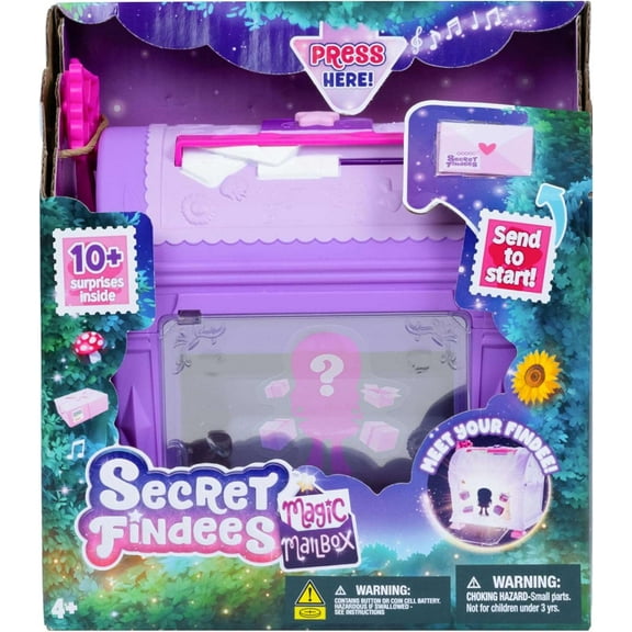 Goliath Secret Findees Magic Mailbox Playset with Zoee, 10+ Surprises