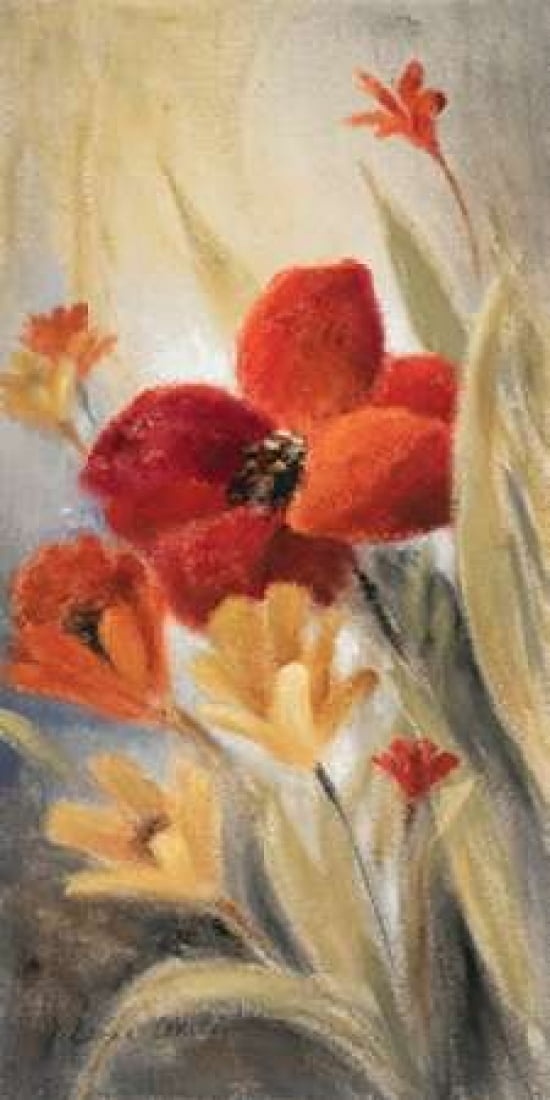 Secret Garden II Canvas Art - Lanie Loreth (10 x 20)