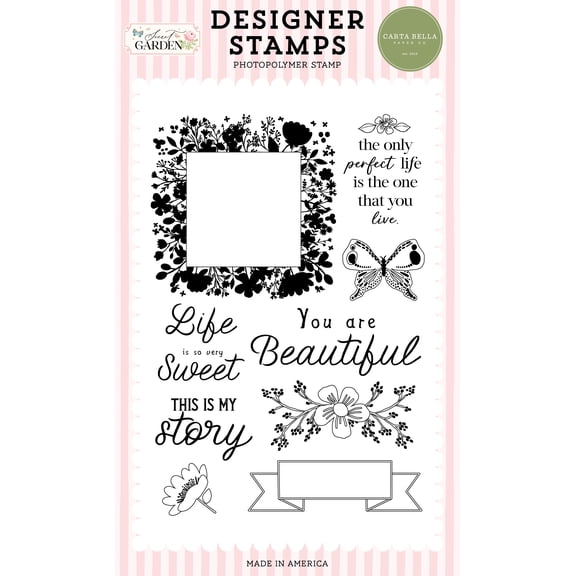 Secret Garden: Perfect Life Stamp Set