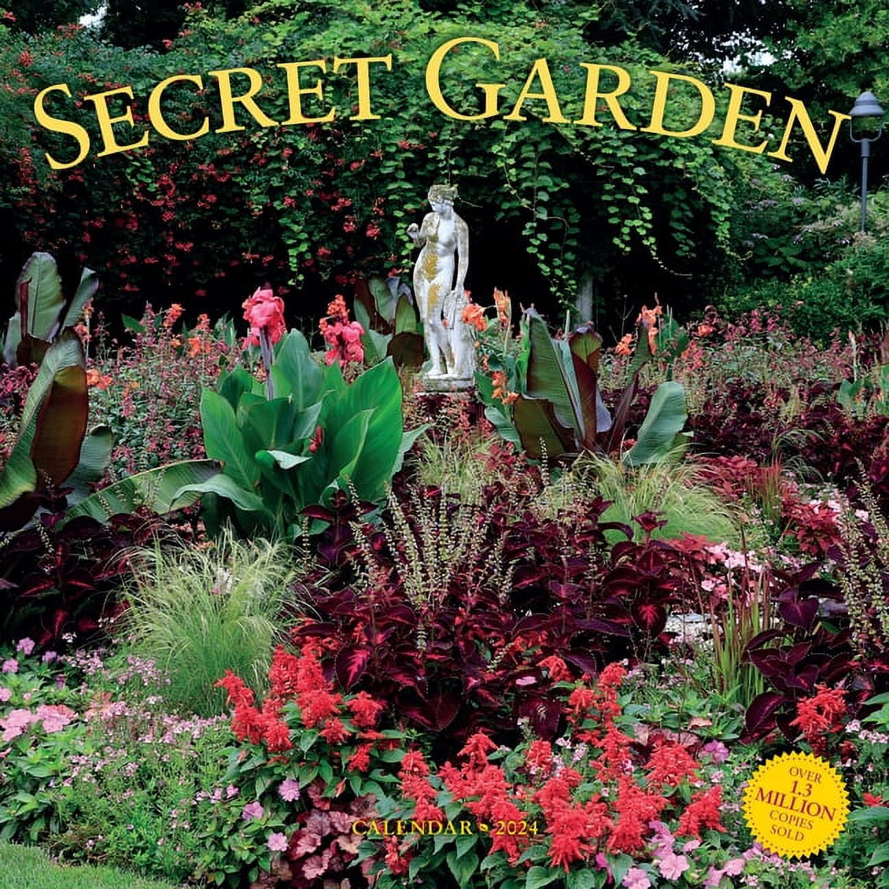 Secret Garden Wall Calendar 2024 A Meditative Calendar That Unites the