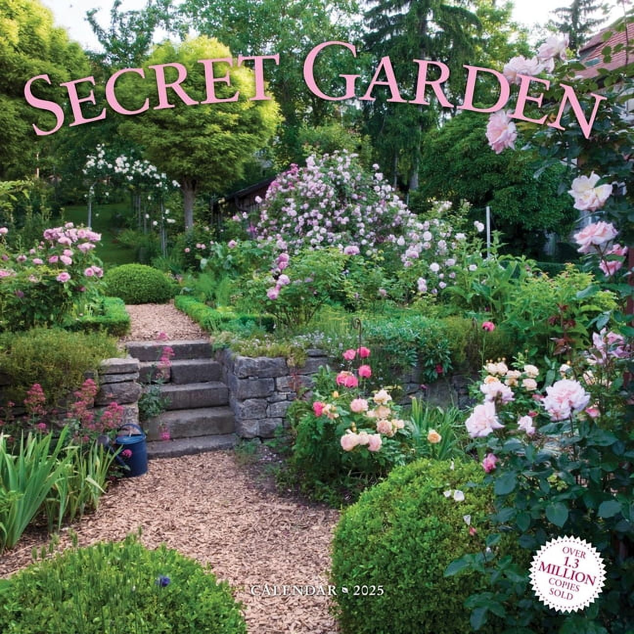 Secret Garden Wall Calendar 2025, (Paperback) - Walmart.com