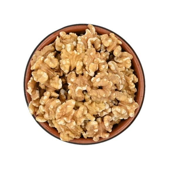 Secret Garden`s California Walnuts,Natural, No Shell Halves and Pieces Packed in Reseable Bags(1LB)