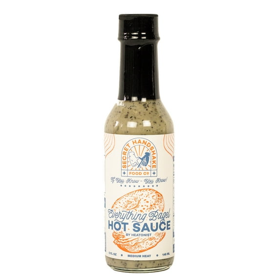 Secret Handshake Food Co | Everything Bagel Hot Sauce 5oz