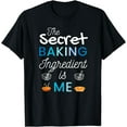 thumbnail image 1 of Secret Ingredient Is Me Funny Retro Cooking Baking T-Shirt, 1 of 4