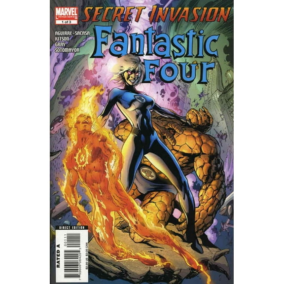 Secret Invasion: Fantastic Four #1 VF ; Marvel Comic Book