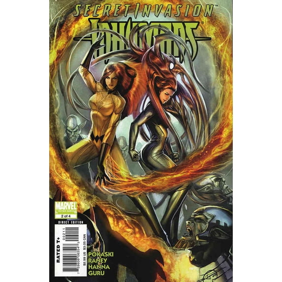 Secret Invasion: Inhumans #2 VF ; Marvel Comic Book