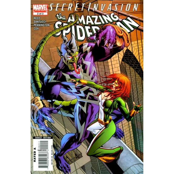 Secret Invasion: The Amazing Spider-Man #2 VF ; Marvel Comic Book