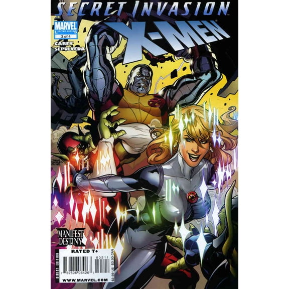 Secret Invasion: X-Men #3 VF ; Marvel Comic Book
