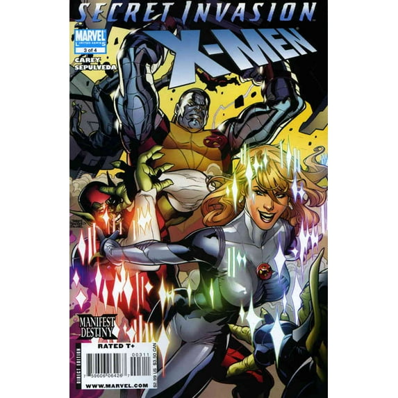 Secret Invasion: X-Men #3 VF ; Marvel Comic Book