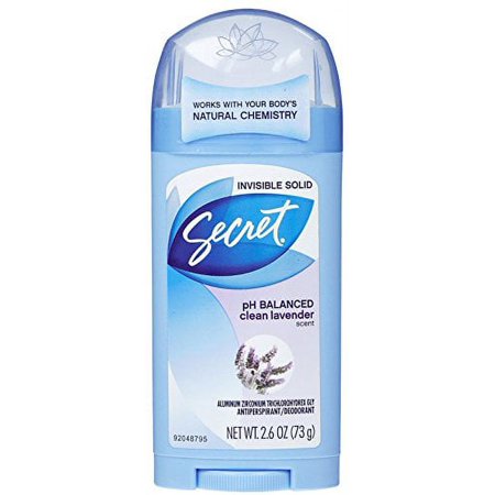 Secret Invisible Antiperspirant & Deodorant, Clean Lavender 2.6 oz