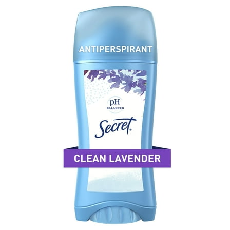 Secret Antiperspirant Deodorant, Clean Lavender, 2.6 Oz