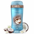 thumbnail image 1 of Secret Invisible Solid Antiperspirant Deodorant, Coconut Scent, 2.6 oz, 1 of 14