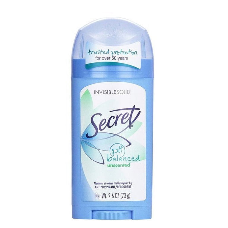 Secret, Invisible Solid Antiperspirant Deodorant, 2.6 oz