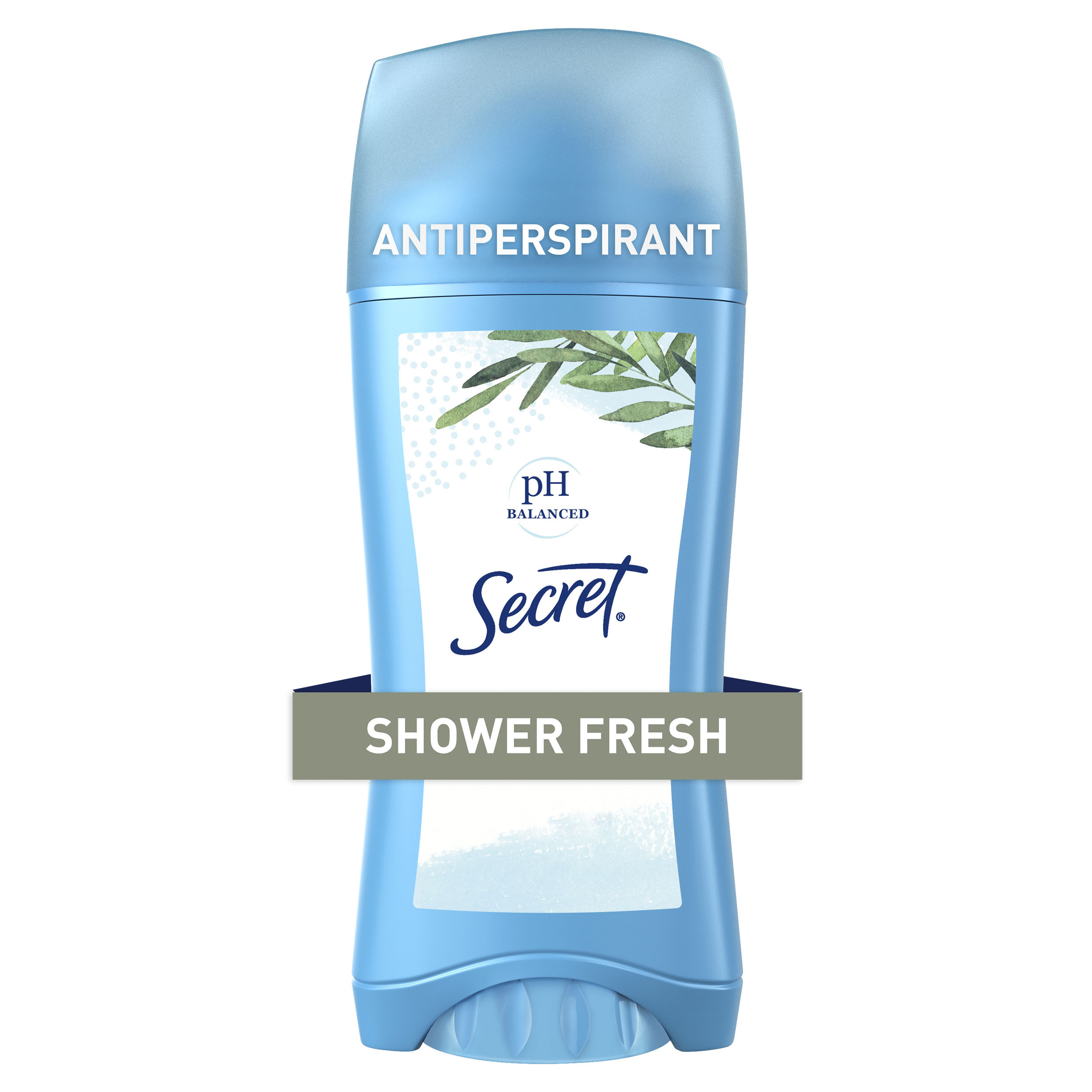 Secret Invisible Solid Antiperspirant Deodorant, Shower Fresh, 2.6 oz - image 1 of 8