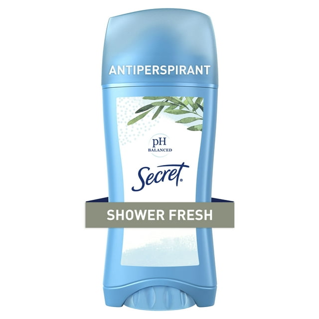 Secret Invisible Solid Antiperspirant Deodorant, Shower Fresh, 2.6 oz