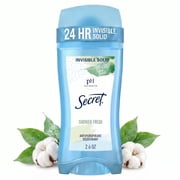 Secret Invisible Solid Antiperspirant Deodorant, Shower Fresh, 2.6 oz