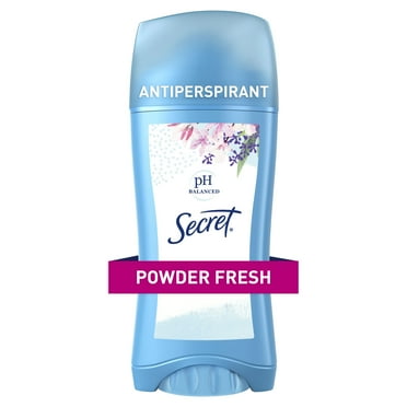 Secret Invisible Solid Antiperspirant Deodorant Stick, Powder Fresh, 2.6oz