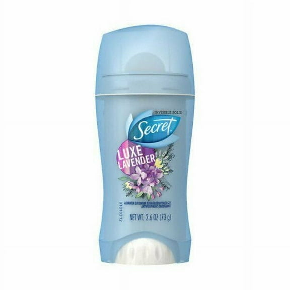 Secret Invisible Solid Deodorant Luxe Lavender 2.6 oz (Pack of 3)