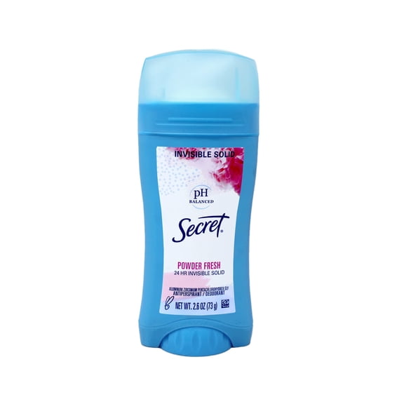 Secret Invisible Solid Powder Fresh Scent Antiperspirant & Deodorant 2.6 oz
