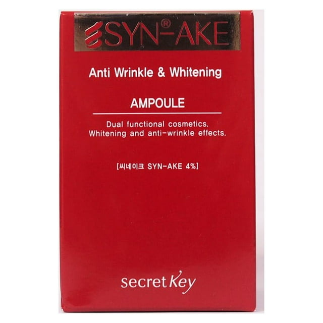 Secret Key SYN-AKE Anti Wrinkle & Whitening Ampoule , 30 ml