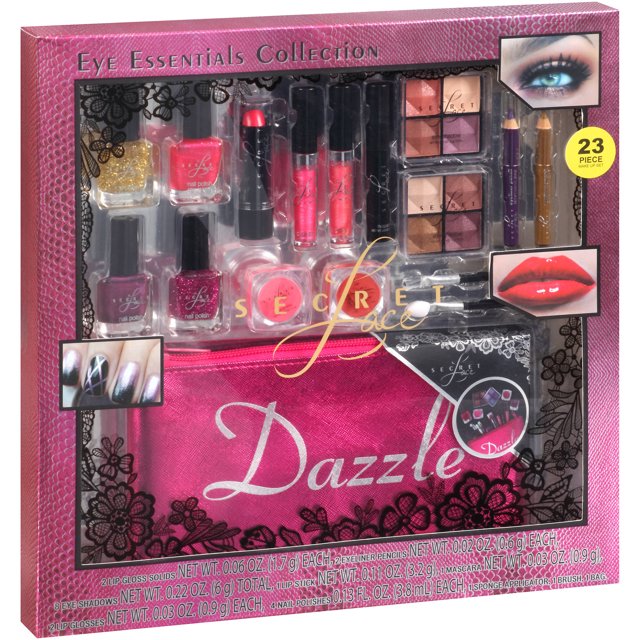 Secret Lace Eye Essentials Collection Makeup Set, 23 pc