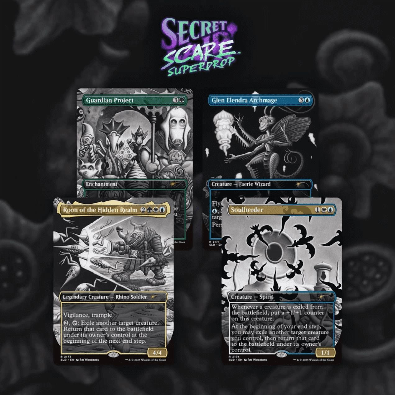 Magic the Gathering Secret Lair Dreaming Darkly (Foil)