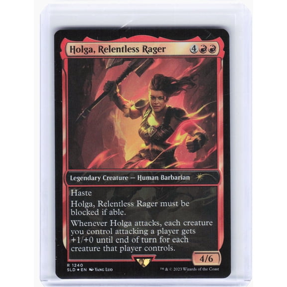 Secret Lair Drop Series Holga, Relentless Rager Foil Rare #1240