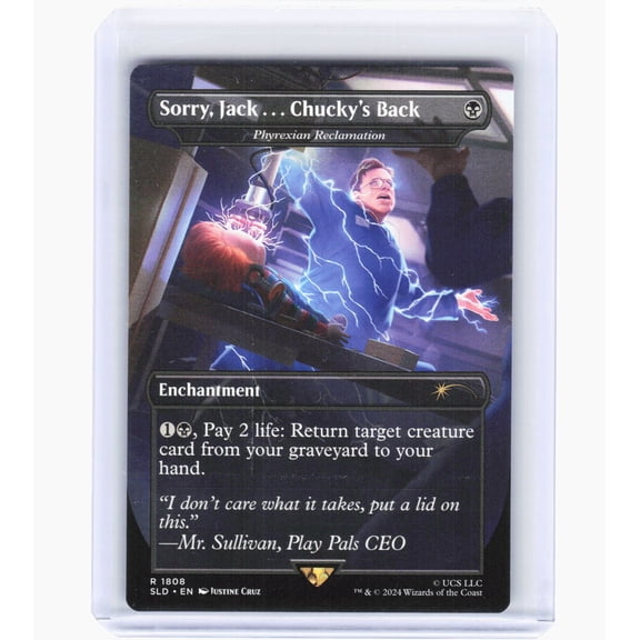 Secret Lair Drop Series Sorry, Jack. .. Chucky's Back Non-Foil Rare #1808