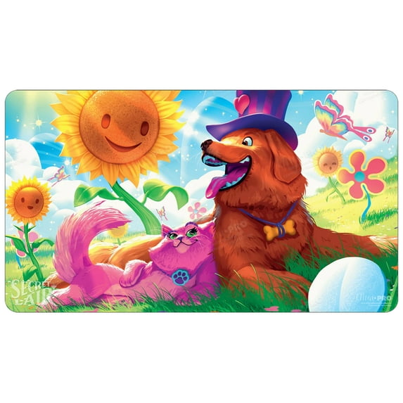 Secret Lair Winter Superdrop 2023 The 90s Binder Experience Rin and Seri, Inseparable Standard Gaming Playmat for Magic: The Gathering