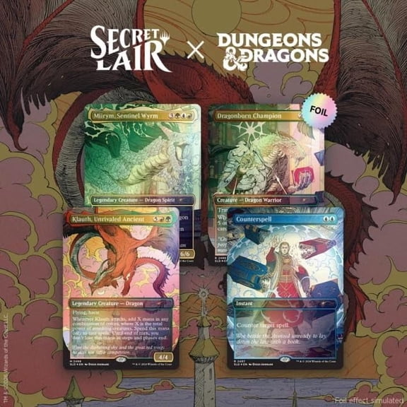 Magic: The Gathering Secret Lair x Dungeons & Dragons: Whispers in Candlekeep Foil Edition