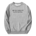 thumbnail image 1 of Secret Level Anime Tv Series Crewneck Long Sleeve Streetwear Women Men Sweatshirt, 1 of 3