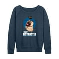 thumbnail image 1 of The Secret Life of Pets - Easily Distracted - Women's Lightweight French Terry Long Sleeve Shirt, 1 of 5