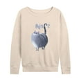 thumbnail image 1 of The Secret Life of Pets - Nope - Women's Lightweight French Terry Long Sleeve Shirt, 1 of 5