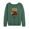 thumbnail image 1 of The Secret Life of Pets - Fetch Like You Mean It - Women's Lightweight French Terry Long Sleeve Shirt, 1 of 5