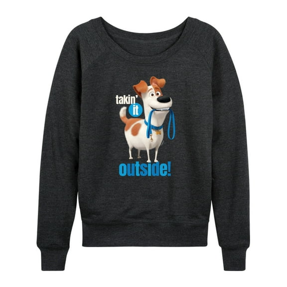 The Secret Life of Pets - Taking It Outside - Women's Lightweight French Terry Long Sleeve Shirt