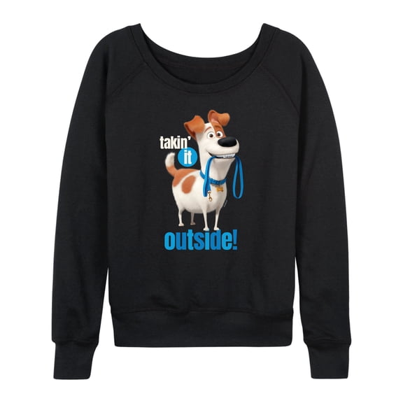 The Secret Life of Pets - Taking It Outside - Women's Lightweight French Terry Long Sleeve Shirt