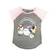 thumbnail image 1 of Secret Life of Pets Girls Gray Rainbow Short Sleeve T-Shirt Tee Shirt 7, 1 of 1