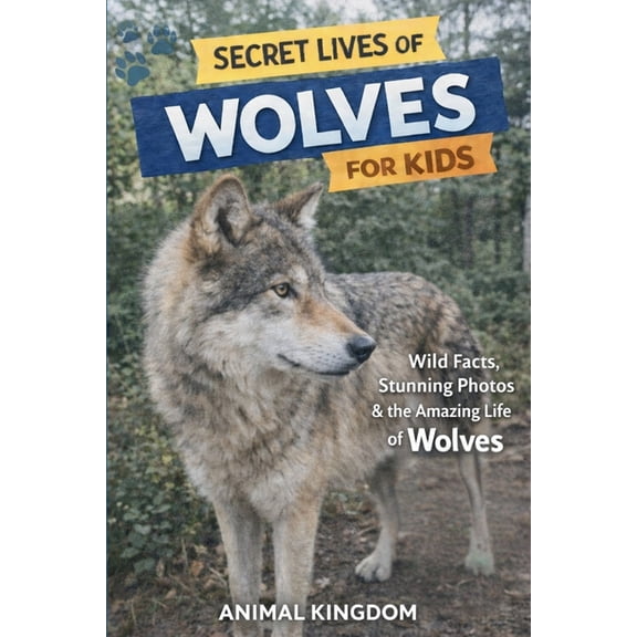 Secret Lives of Keystone Species Animals Secret Lives of Wolves for Kids: Wild Facts, Stunning Photos inside the Amazing Secret Daily Life of Wolves for Kids Age, Book 1, (Paperback)