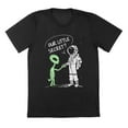 thumbnail image 1 of Secret Meeting Humor Graphic Black Mens T-Shirt, 1 of 1